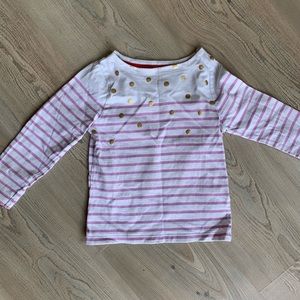 Kids Boden long sleeve shirt. 4T/104